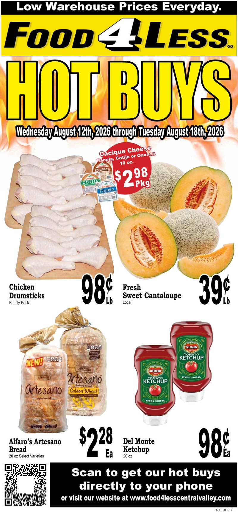 Food4Less Hot Buys August 12, 2026 - Page 1